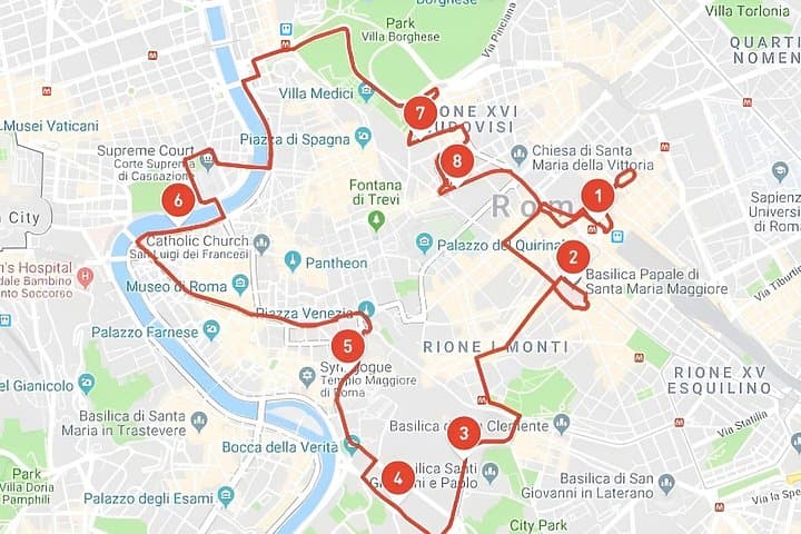 Big Bus Rome Hop-on Hop-off Tour Bus