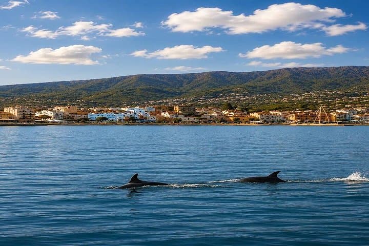 2.5 Hours Sunset Boat Tour in Search of Dolphins