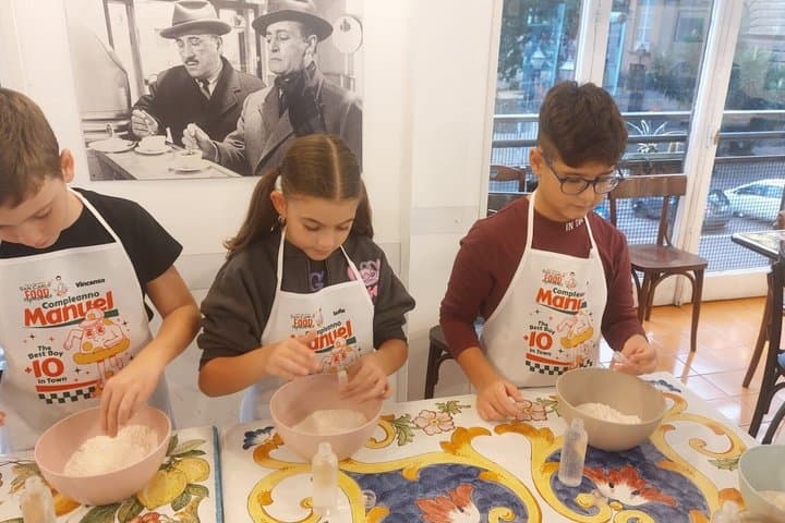 Pizza and Tiramisù Making class