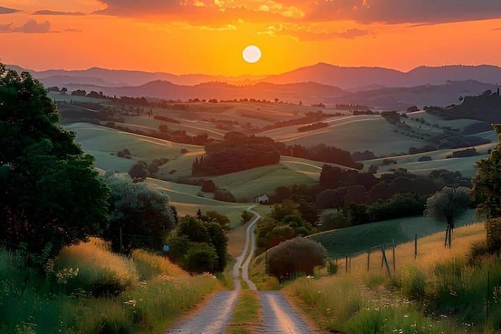 Private Florence Sunset Tour by Eco-Friendly Golf Cart