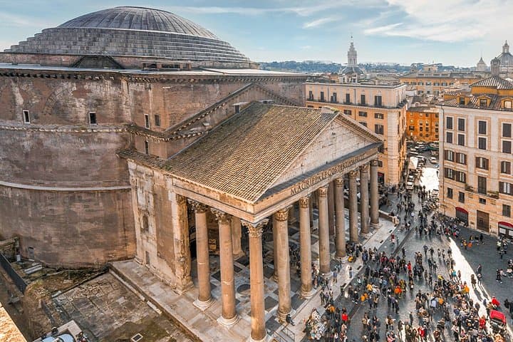 Beautiful Pantheon Prority entrance