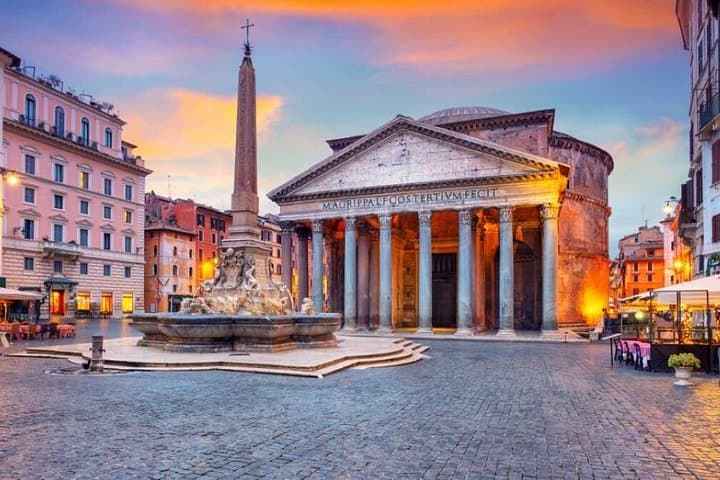 Beautiful Pantheon Prority entrance