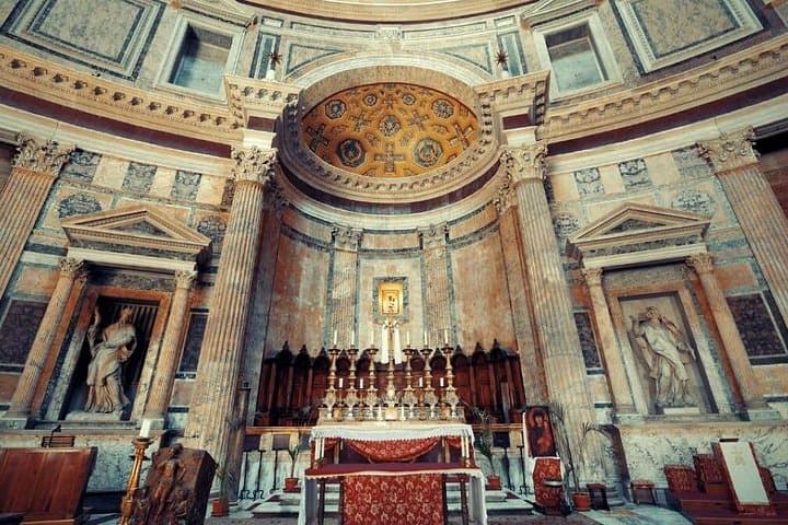 Beautiful Pantheon Prority entrance