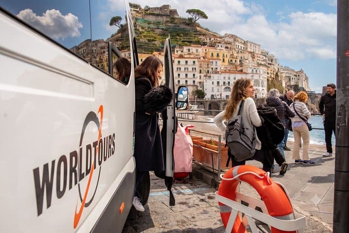 Amalfi Coast Tour from Naples with Boat Ride