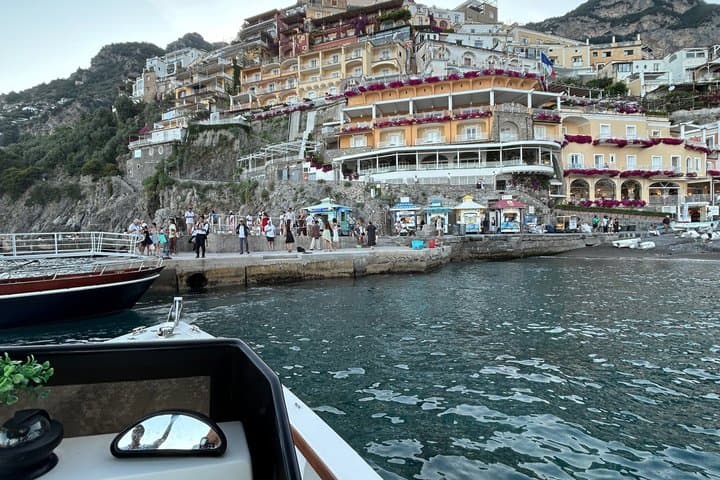 6h private boat - departure from Amalfi-Praiano-Positano-Maiori