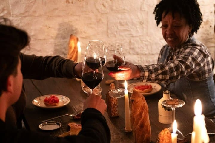 Puglia Panzerotti Class in a Trullo with Wine and Cheese Tasting