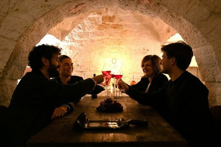 Puglia Panzerotti Class in a Trullo with Wine and Cheese Tasting