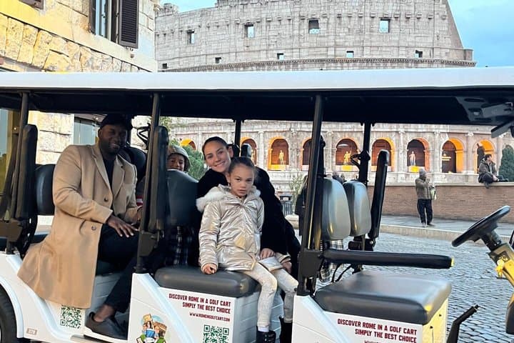 Rome Eco Golf Cart Hop on Hop off Experience