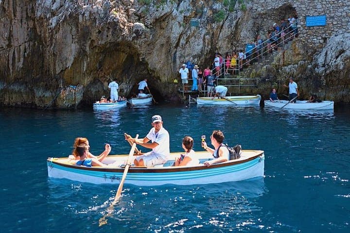 From Naples Exclusive Boat Tour to Capri and the Amalfi Coast