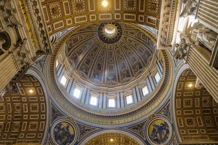 St. Peter Basilica Reserved Entry with Audioguide & Dome Option