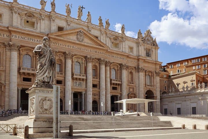 St. Peter Basilica Reserved Entry with Audioguide & Dome Option