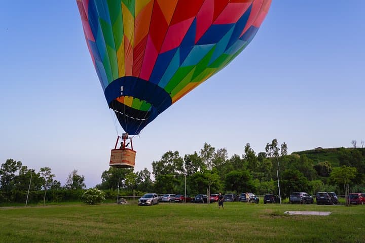 Flight on Hot Air Balloon at the Foot of Mount Etna