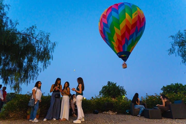 Flight on Hot Air Balloon at the Foot of Mount Etna