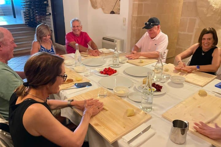 Small Group Matera Pasta Making Class and Wine Pairing