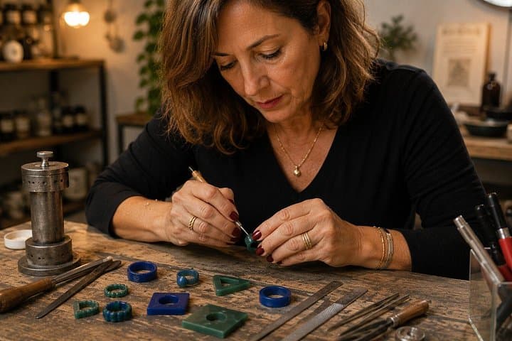Lost Wax Jewelry Making Experience in Florence with Artisan