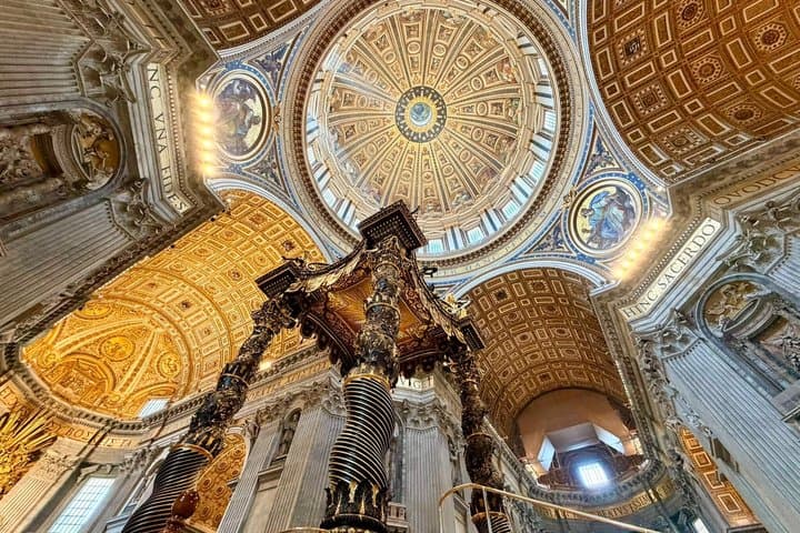 Vatican Basilica Audio Tour With Dome