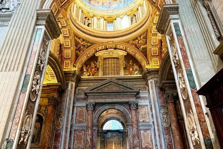 Vatican Basilica Audio Tour With Dome