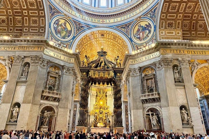 Vatican Basilica Audio Tour With Dome
