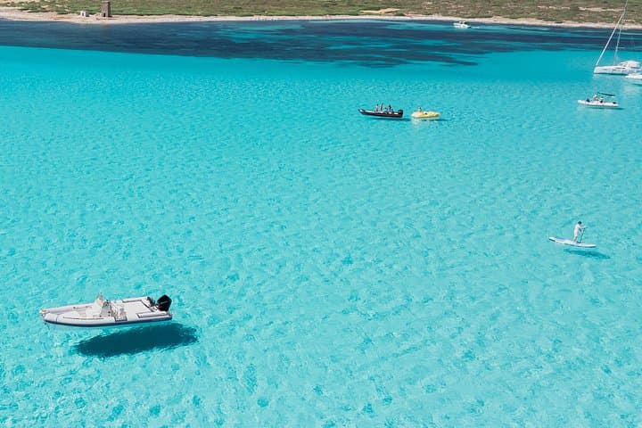 Excursion with aperitif La Pelosa and Gulf of Asinara