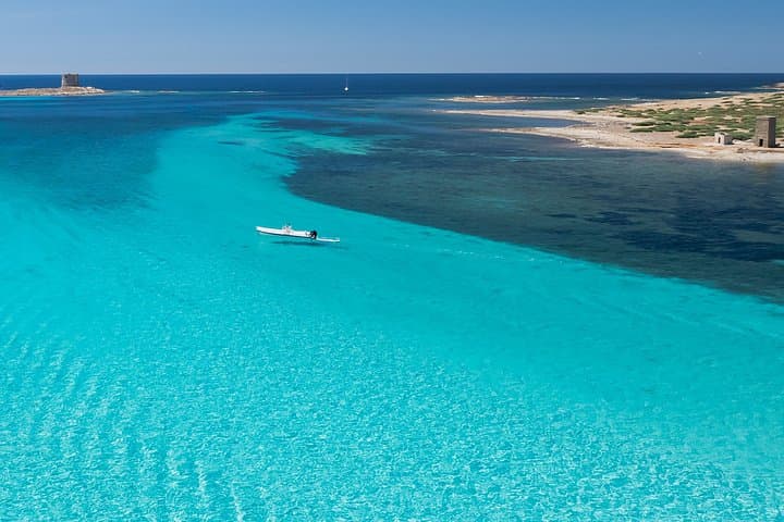 Excursion with aperitif La Pelosa and Gulf of Asinara