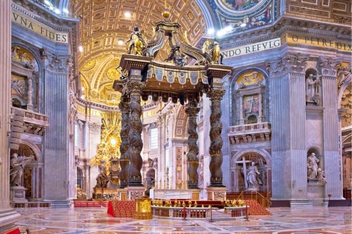 St. Peters Basilica Privilege Entrance with Free Audio Guide