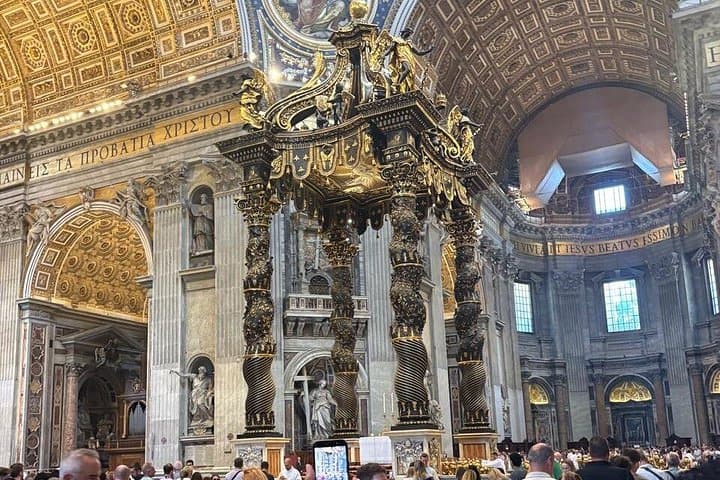 St. Peter’s Basilica Reserved Entry and Dome with Elevator