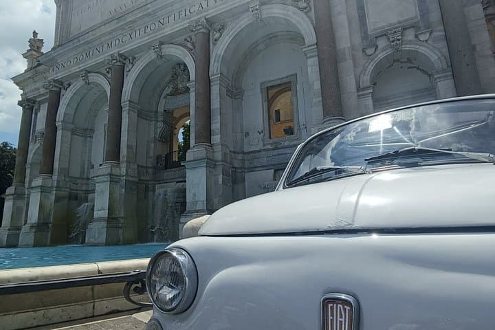 Fiat 500 Evening Tour Discover Rome at Sunset