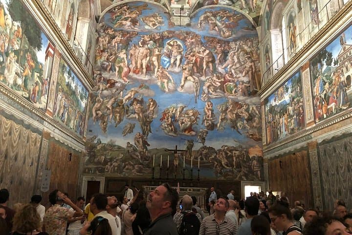 Vatican Museum and Sistine Chapel Entrance Ticket Without Queue
