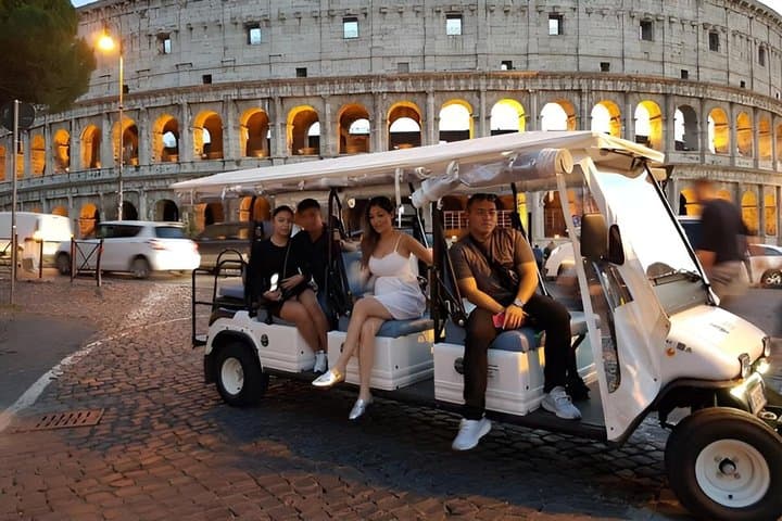 Rome in a Golf Cart: Small-Group Highlights & Hidden Gems