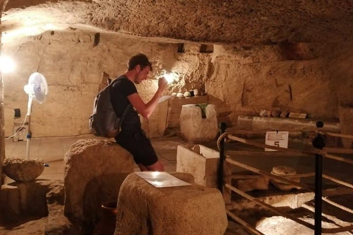 Underground Olive Mill Tour in Gallipoli with Food Tastings