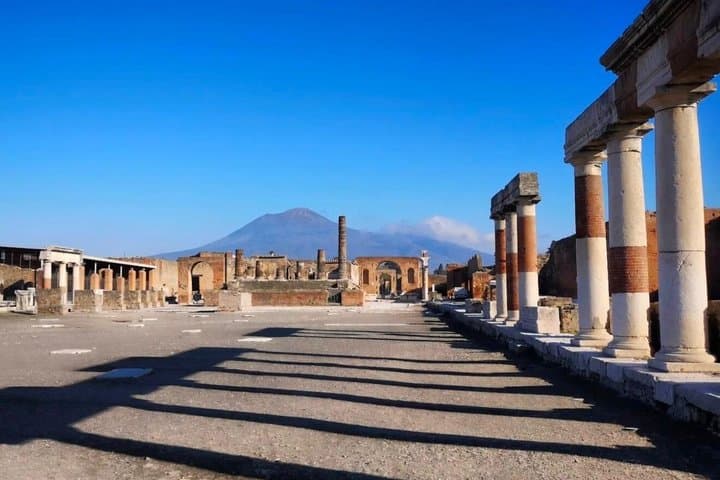 Pompeii and Mount Vesuvius Day Trip from Naples with Tickets