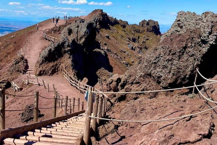 Pompeii and Mount Vesuvius Day Trip from Naples with Tickets