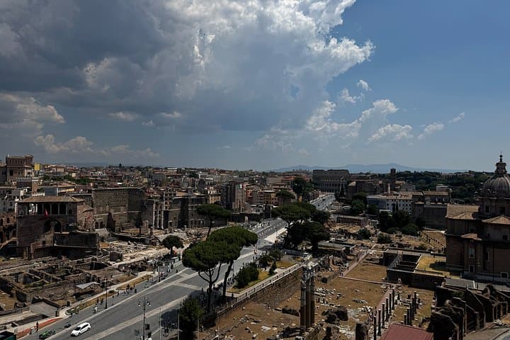 Rome: Vittoriano Panoramic Terrace & Palazzo Venezia Access