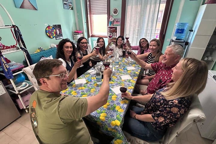 Traditional cooking class with tortellini, gnocchi, tagliatelle