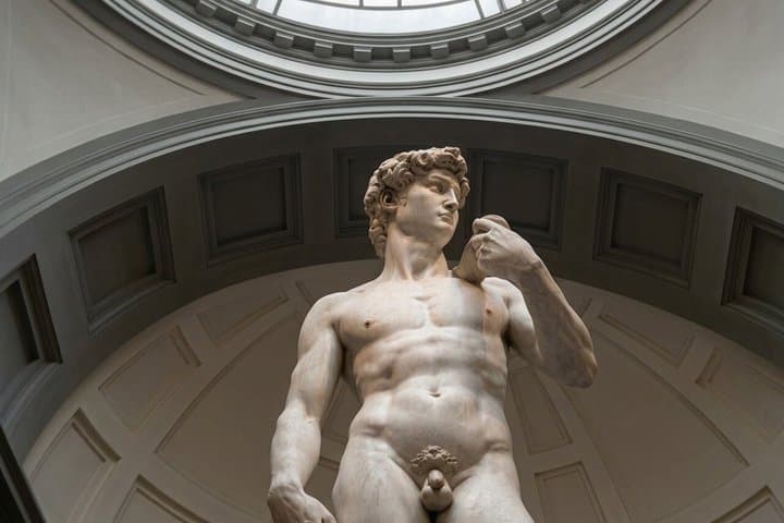 David's Michaelangelo entry tickets