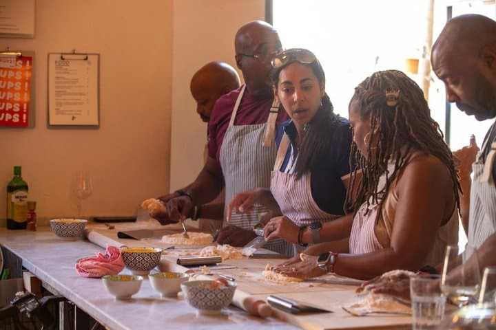 Authentic Hand Made Pasta Class in Livorno at La Fortezza Nuova