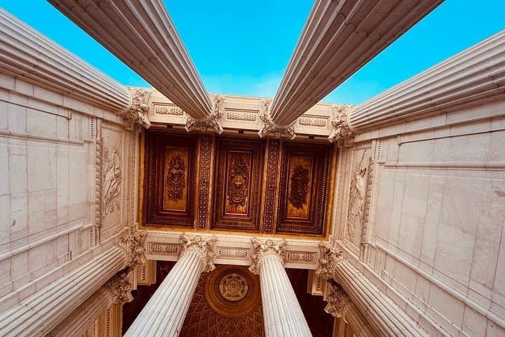 Vittoriano Rome Terrace Panoramic View and Palazzo Venezia Entry