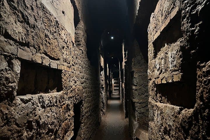 Catacombs of St. Callixtus with Golf Cart Shuttle and Appian Way