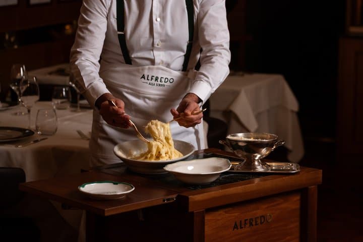 The Original Fettuccine Alfredo Experience in Rome