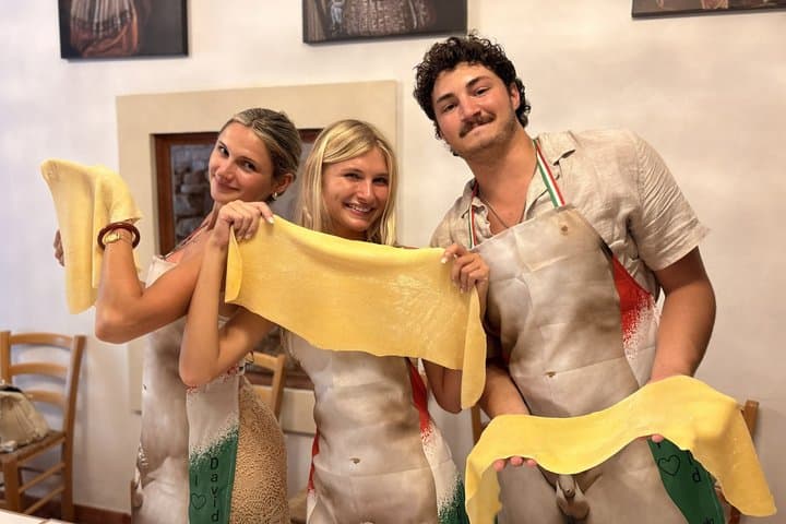 Ravioli & Pasta Cooking Course with Tiramisu, Wine & Gift Apron