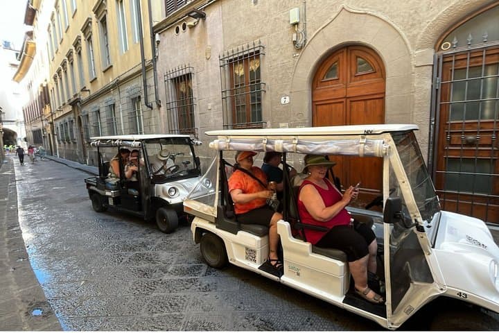 Florence Golf Cart Tour Piazzale Michelangelo Panoramic Views