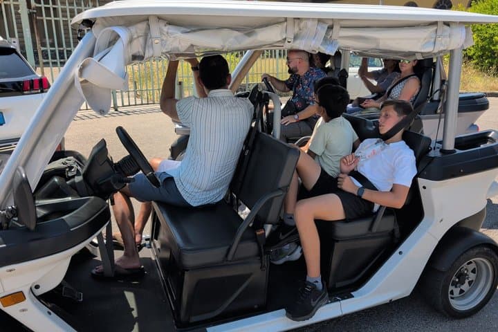 Florence: Private Tour in Classic Golf Cart 1h or Panoramic 1h30
