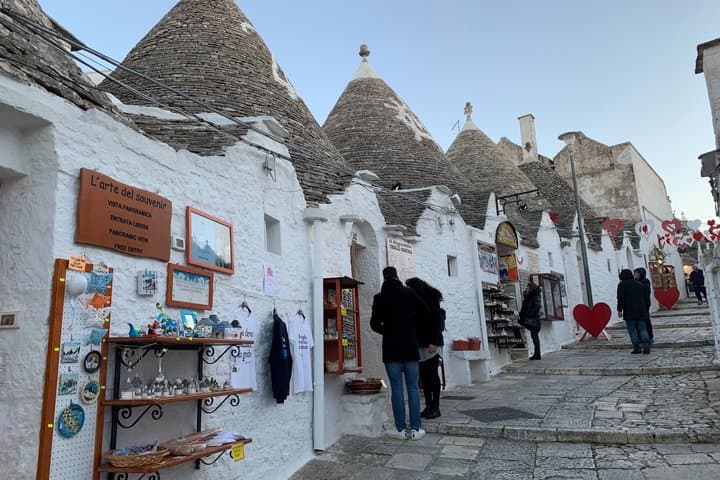 Alberobello the "Town of Trulli" Private Day Tour from Rome