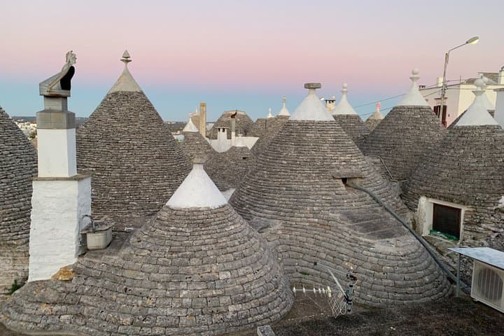 Alberobello the "Town of Trulli" Private Day Tour from Rome