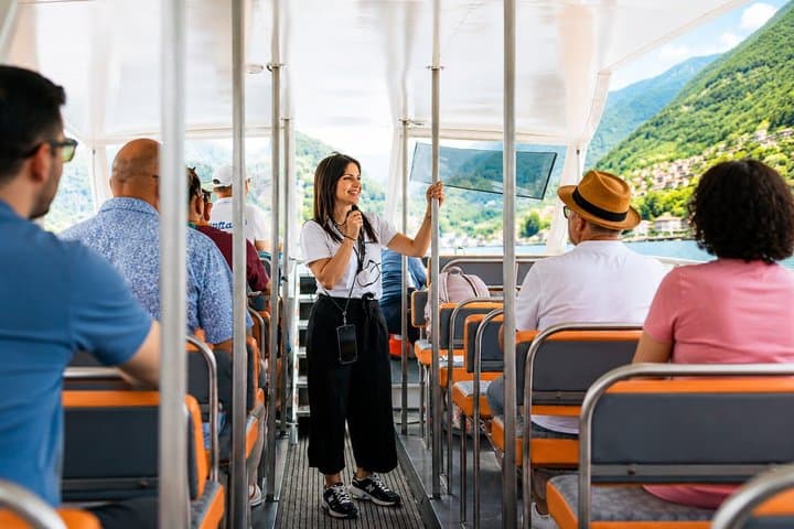 From Milan: Lake Como, Bellagio & Lugano Trip with Scenic Cruise