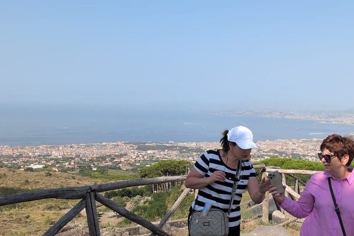 Naples to Pompeii & Mount Vesuvius Skip-the-Line Tour with Tickets