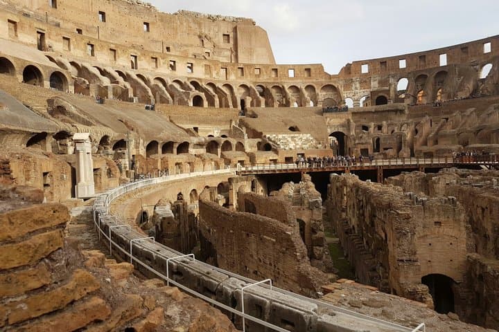 Colosseum Only Arena Floor and Mamertine Prison Guided Tour