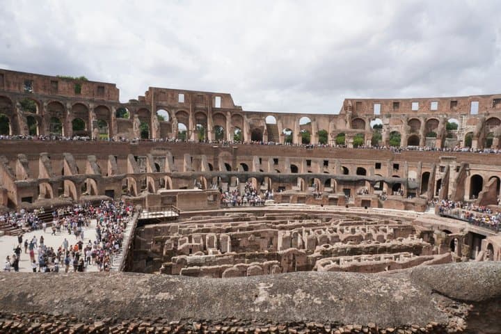 Colosseum Only Arena Floor and Mamertine Prison Guided Tour