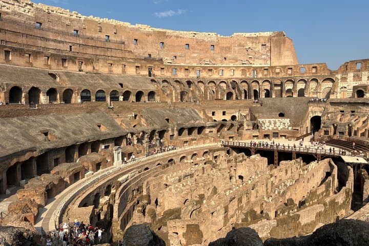 Colosseum Only Arena Floor and Mamertine Prison Guided Tour