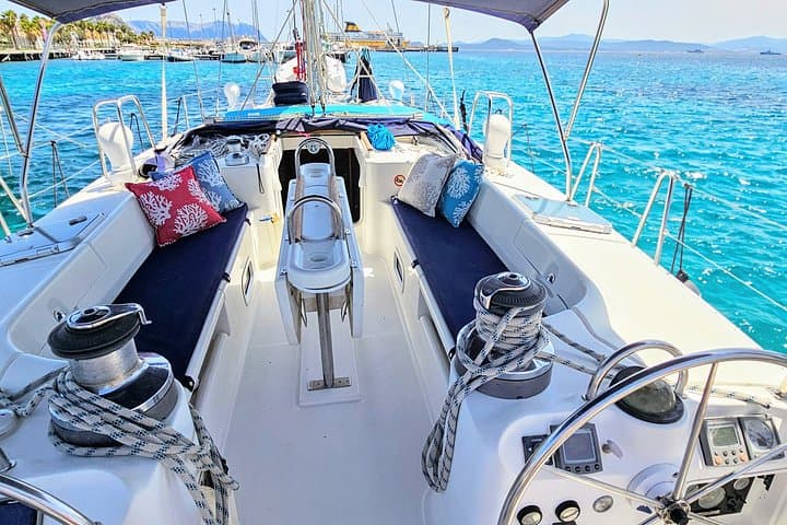 Golfo Aranci Sunset Cruise to Cala Moresca with Aperitivo